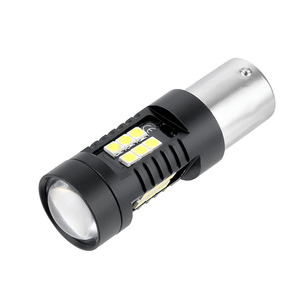 Stokta toplu 3030 21 SMD Car LED sinyal lambası 1156 1157 fren lambası araba için yüksek güç araç aydınlatma sistemi, - Product Image 3