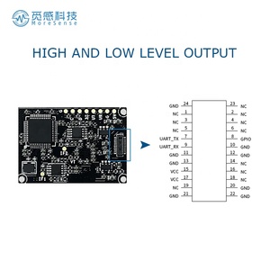 24g Millimeter wellen radar modul IT2R Objekte Bewegungs verfolgung FMCW Entfernungs messung Menschlicher Präsenz sensor Radar bewegungs sensor - Product Image 5