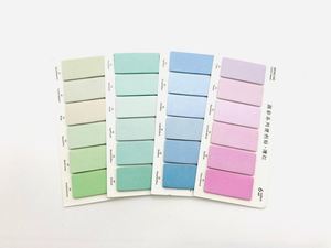 Bloc de notas adhesivo personalizado con bandera, cuaderno de papel Kraft, Mini Bloc de notas con bolígrafo y notas adhesivas