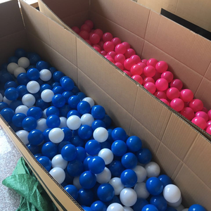 混合色キッズプレイグラウンドボールLDPEオーシャンボール