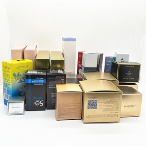 定制不同类型纸盒纸板化妆品/美容护理产品包装盒，高质量印刷 - Product Image 1