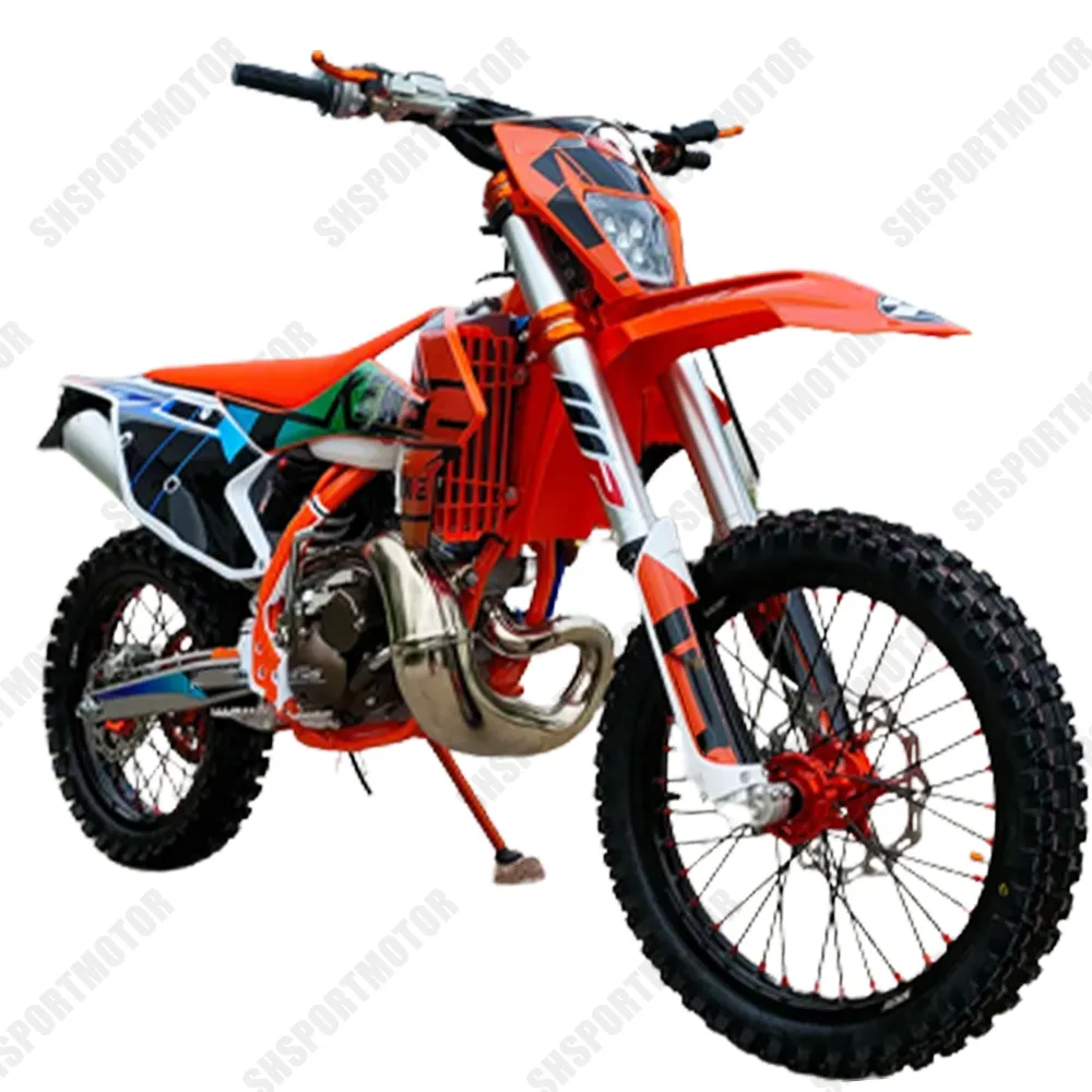 300ccm 2-Takt Dirtbike 125ccm 150ccm 200ccm 250ccm Offroad-Motorräder Sport motorrad Mountainbike