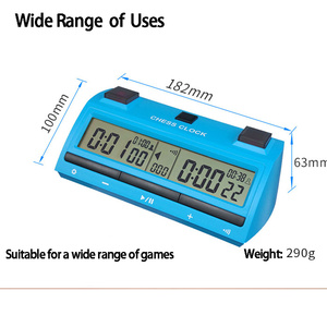 Multi-function Chess <strong>Clock</strong> Professional Digital Chess <strong>Clock</strong> <strong>Count</strong> up Down <strong>Timer</strong> Electronic Chess Accurate Alarm <strong>Timer</strong> - Product Image 2
