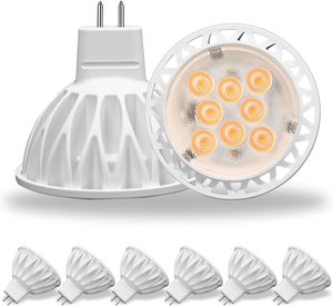 <strong>Led</strong> Spotlight 5W <strong>6W</strong> Gu10 Gu5.3 Mr16 Lamp Ac 110V-240V Indoor Outdoor Spot Bulb