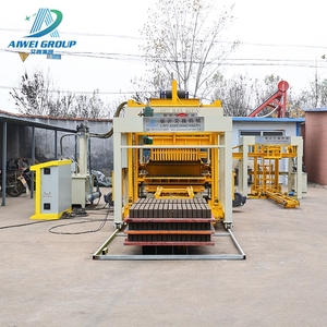 Aiwei Fully Automatic Bricks Product <strong>Line</strong> QT10-15 Automatic <strong>Block</strong> <strong>Making</strong> <strong>Machine</strong> for <strong>Making</strong> <strong>Building</strong> Material - Product Image 4