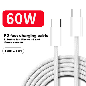 NEEXXT C7C3B USB <strong>C</strong> to <strong>C</strong> Data <strong>Function</strong> Nylon Braided+Aluminum Alloy 3A PD QC Fast Charging Type <strong>C</strong> Charging Cable - Product Image 3