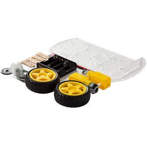 Transparenter Roboter Smart Car Chassis Kit mit Motoren-Perfekt für DIY Car Chassis Projekte-Ideal für Robotik-Enthusiasten - Product Image 4
