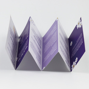 高品质A4目录印刷定制彩色公司传单手册和纸板小册子低价 - Product Image 5