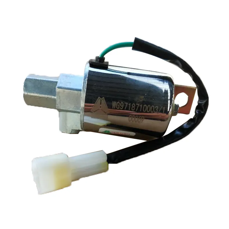 SINOTRUK HOWO T7H camion parte air horn solenoide valvola WG9718710003