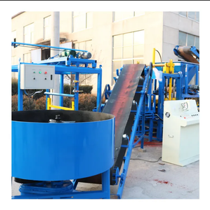 Máquina automática de fabricación de ladrillos de cemento, con motor diésel, moldura de bloques de enclavamiento hidráulico y núcleo de rodamiento, número de unidad de bloque de enclavamiento - Product Image 2
