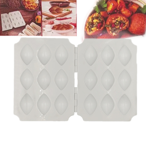 Yeni 9 delik 2025 manuel Kibbeh Express köfte makinesi meatmold kalıp basın kıyılmış et işlemci kek tatlılar pasta mutfak gereçleri - Product Image 2