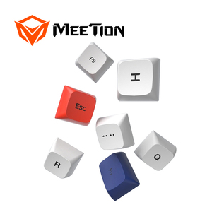 MEETION-Material Pbt reemplazable, personalizado, multicolor, 120 teclas a 140 teclas, Teclado mecánico