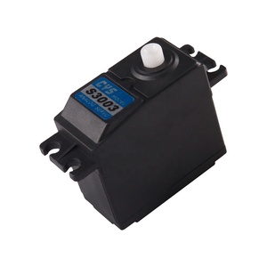 Unisex 1:10 RC Car Analog Servo Design Impermeable Estándar con Motor de núcleo de hierro Engranaje de plástico 25T Dientes estriados para uso de robot - Product Image 1