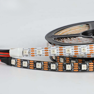 12V WS2815 RGBデジタルLEDライトストリップ個別にアドレス可能なデュアル信号30/60/144 <span class=keywords><strong>Leds</strong></span>/m音声制御銅ボディ
