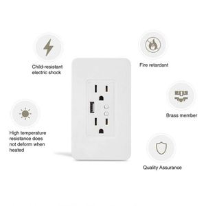 Ewelink <strong>Multi</strong> <strong>Function</strong> Wifi Wall <strong>USB</strong> Outlet Wifi Smart <strong>Socket</strong> 16A US Support Alexa Google Home Voice Control - Product Image 4