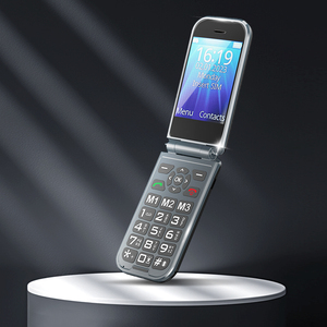 โทรศัพท์มือถือแบบฝาพับ4G/3G ของแท้ปลดล็อกจากโรงงานพร้อมซิมการ์ดสองซิมผู้สูงอายุโทรศัพท์พร้อมหน้าจอ - Product Image 3