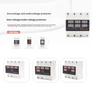 145A ajustable monofásico OUPA Protector de energía eléctrica Protector de voltaje digital Salida AC/DC Protector de voltaje bajo - Product Image 6