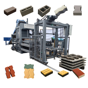Máquina de bloques de arena KAIDONG, máquina de fabricación de ladrillos de enclavamiento de hormigón hueco hidráulico completamente automático para bloques, sistema hidráulico de bloqueo de arena, sistema de bloqueo de hormigón - Product Image 1