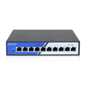 Jue Hong Factory OEM 8 POE + 2アップLNK 100M Poeスイッチ125WパッシブIEEE 802.3af IPカメラとCCTVシステムの1年間の保証 - Product Image 1
