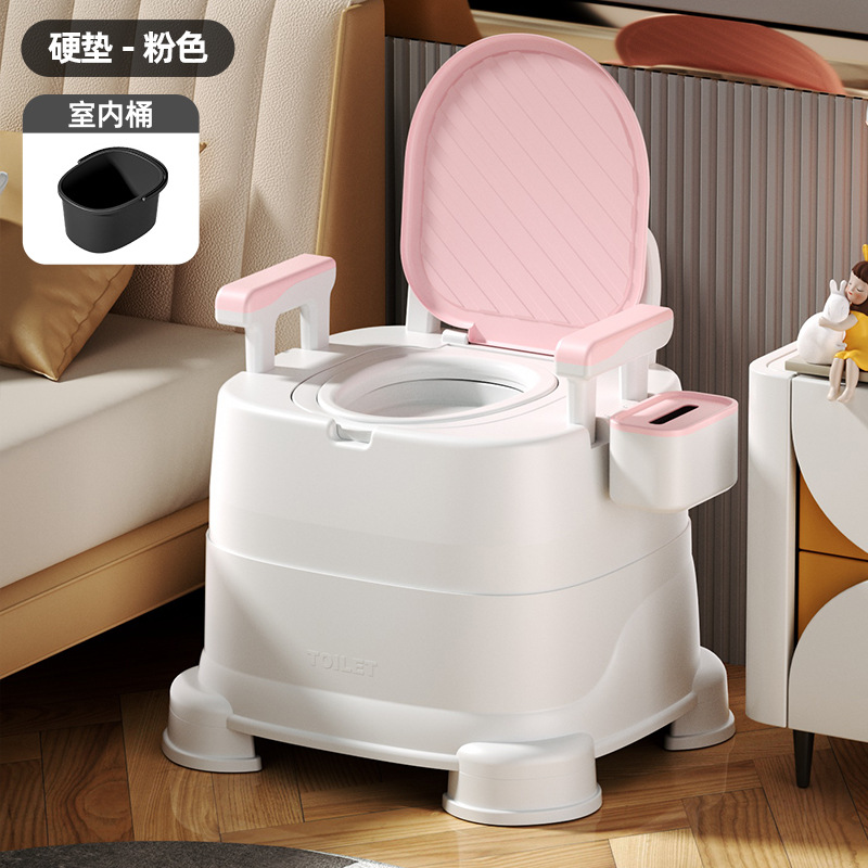 รุ่นเอวสูงสีชมพูและขาว