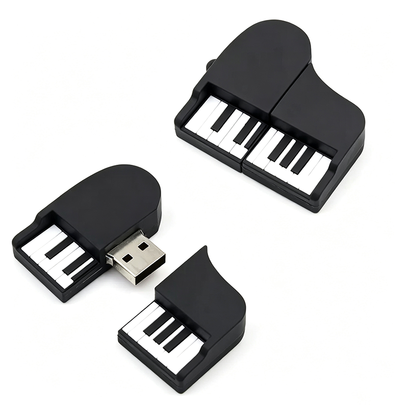 Blanco y negro -Guitarra triangular-4GB