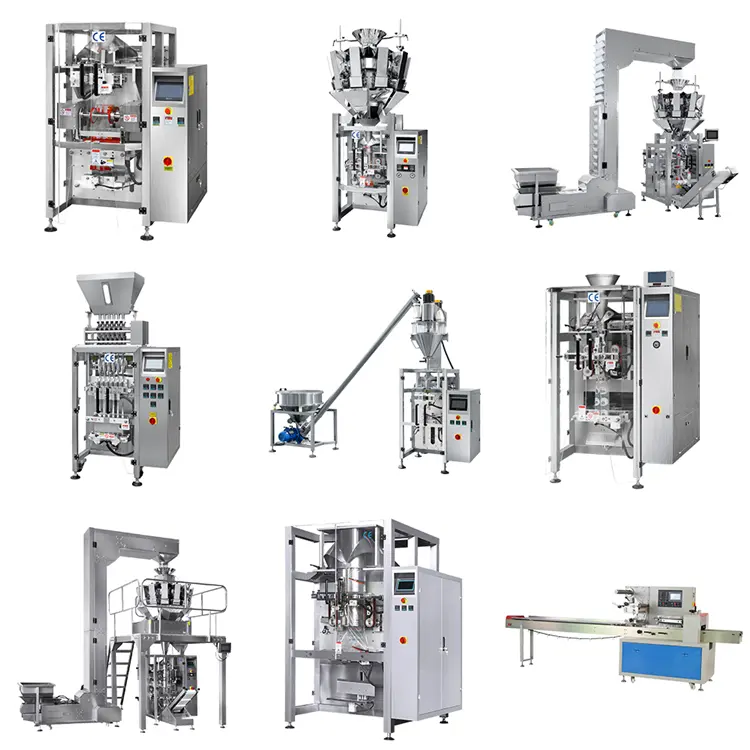 自動食品包装ポーチ充填穀物粉末シュガーバッグvffs多機能包装機