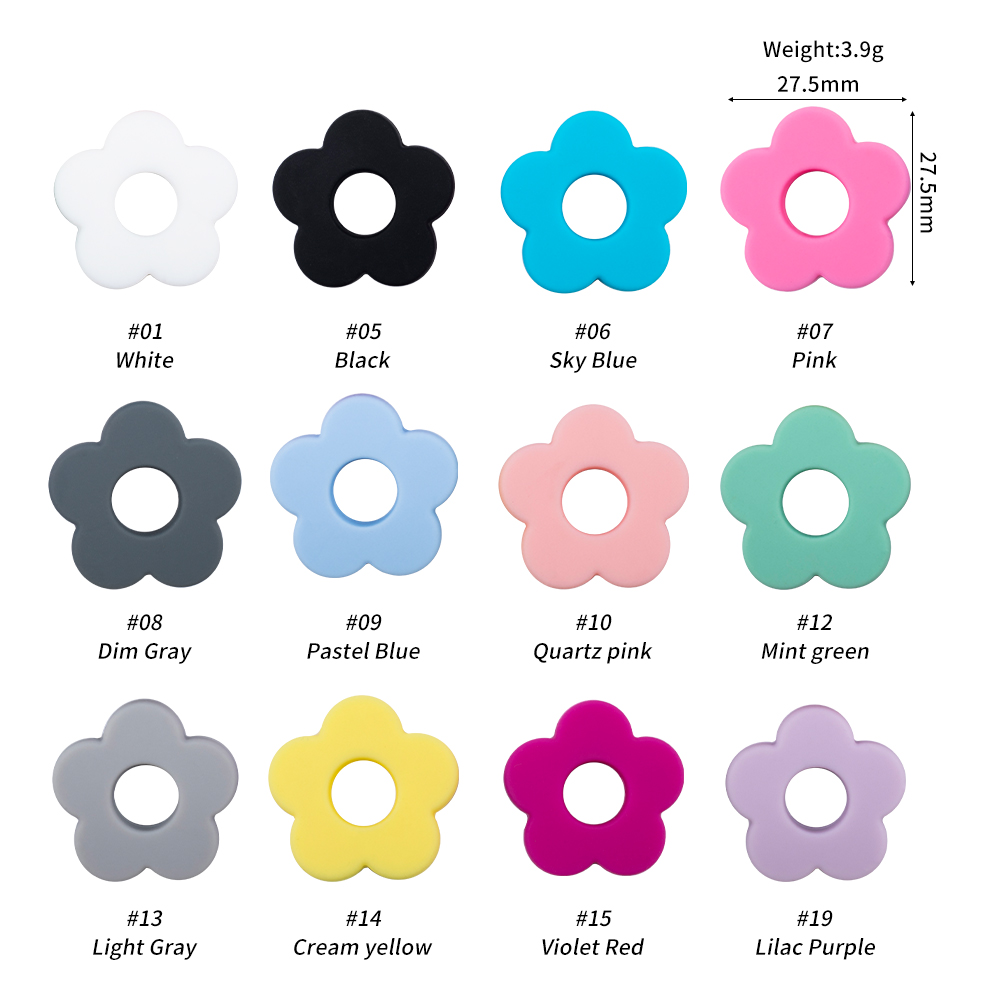 Mélange de perles de fleurs SA43