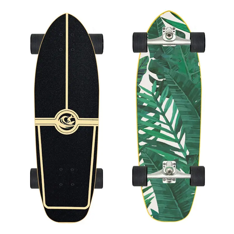 CX4 Surfing Cruiser Longboard Maple Board Deck Skateboard Surf skate