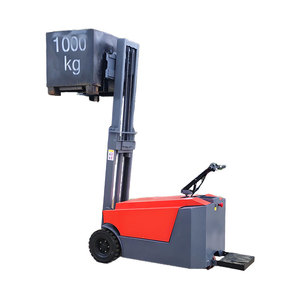 Hochwertiger wiederauf ladbarer Batteries tapler zum Be-und Entladen von Fracht, kleiner Paletten stapler unterstützt die Anpassung - Product Image 1