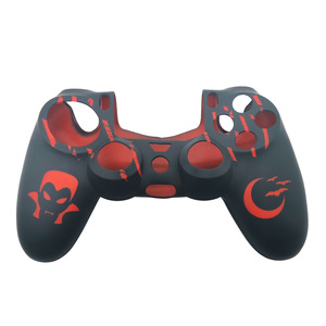 Custodia in Silicone per PS4 controller di gioco in silicone custodia protettiva elemento di Halloween modello antiscivolo copertura pelle morbida - Product Image 2