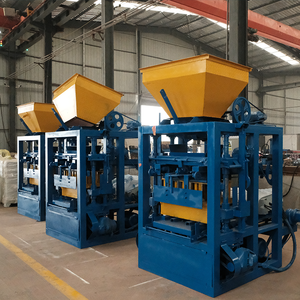 Dongyue QT4-24 Semi <strong>Automatic</strong> Cement Brick Hollow <strong>Block</strong> <strong>Making</strong> <strong>Machine</strong> Solid <strong>Block</strong> <strong>Machine</strong> Concrete Brick <strong>Making</strong> Machinery - Product Image 5