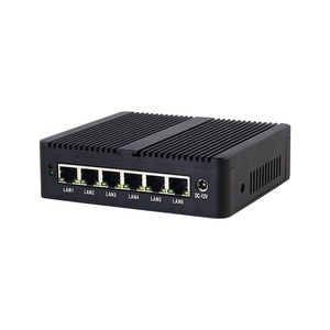 In-tel Ce-leron Processor J6412 Quad Core 6 <strong>LAN</strong> Network Server Mini PC Router