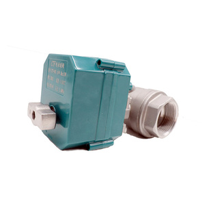 DN15 DN20 DN 25 SS304 kadın akıllı DC12V DC24V BSP NPT CTF-001 manuel geçersiz kılma ile 10nm motorlu bilyalı vana - Product Image 4