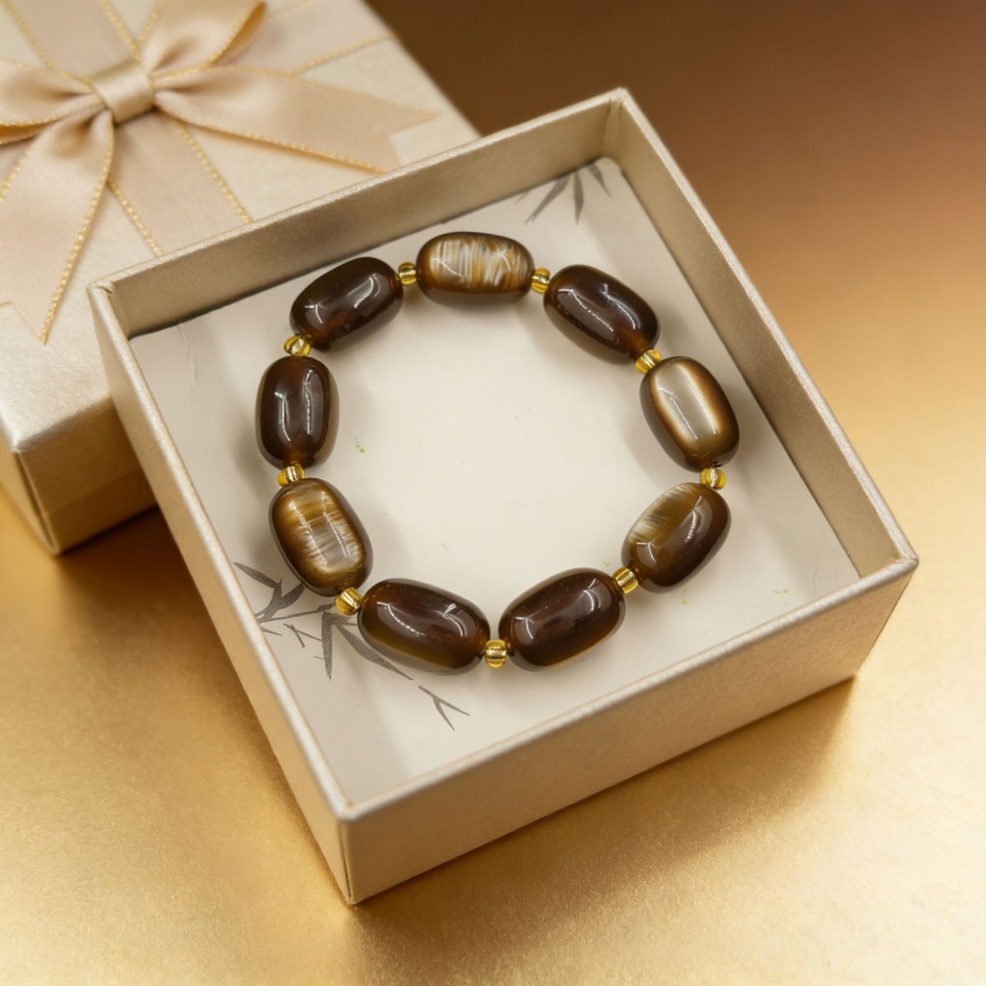 oeil de tigre marron