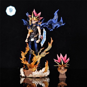 プレミアムエディションYu-Gi-OhダブルヘッドのAtumダークYugiリターンズGKモデル像フィギュアPVCミリタリートイフローズンスタイル - Product Image 2