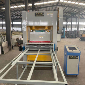 Fully Automatic CNC Perforated Flat Metal Sheet Machine Line