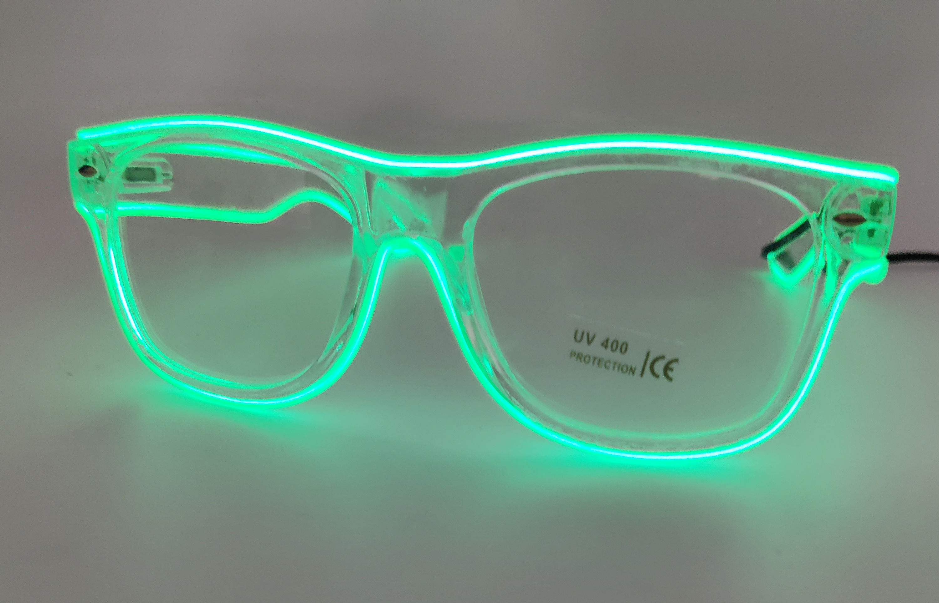 กรอบใส + เลนส์ใส