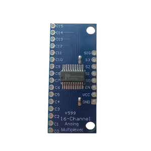 CD74HC4067高速CMOS 16チャネルアナログマルチプレクサADCモジュール開発ボード学習とプロトタイピングに適しています - Product Image 1