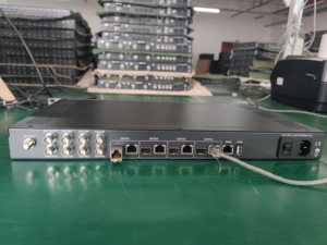 3308M -16RF เอาต์พุต IP เป็น modulator isdbt IPTV ดิจิตอลเป็น ISDBT IP/ASI ถึง 16 ผู้ให้บริการ rf ISDB-T Modulator (DVB-T DVB-C ตัวเลือก) - Product Image 5