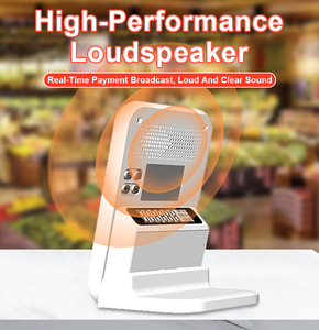 Convenient Speaker <strong>Device</strong> Real-time Receive Voice Payment QR Code Contactless Card Reader SoundBox Wifi Optional Z30 - Product Image 5