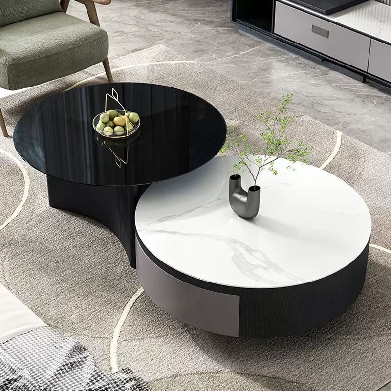 Mesa de centro negra