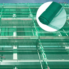 <strong>Fireproof</strong> Debris <strong>Netting</strong> With High Visibility and Logo Printing Option for Scaffolding and Building Protection - Product Image 4