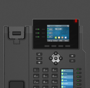 Hot bán x4u doanh nghiệp IP điện thoại với New cao cấp chipset-dspg, 12 SIP dòng màu kép màn hình - Product Image 5