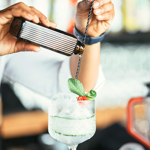 Biểu Tượng Tùy Chỉnh Thép Không Gỉ Thanh Muỗng Lùn Khuấy Sticks Cocktail Cho Barware Hỗn Hợp Đồ Uống Cocktail Rượu Cuchara De Thanh - Product Image 3
