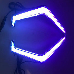 2022ไฟ Led RGBW RZR Fang Accent Light ATV RZR IP67,ไฟหน้า Led แบบหรี่แสงได้16สีพร้อมตัวควบคุมแอป - Product Image 2