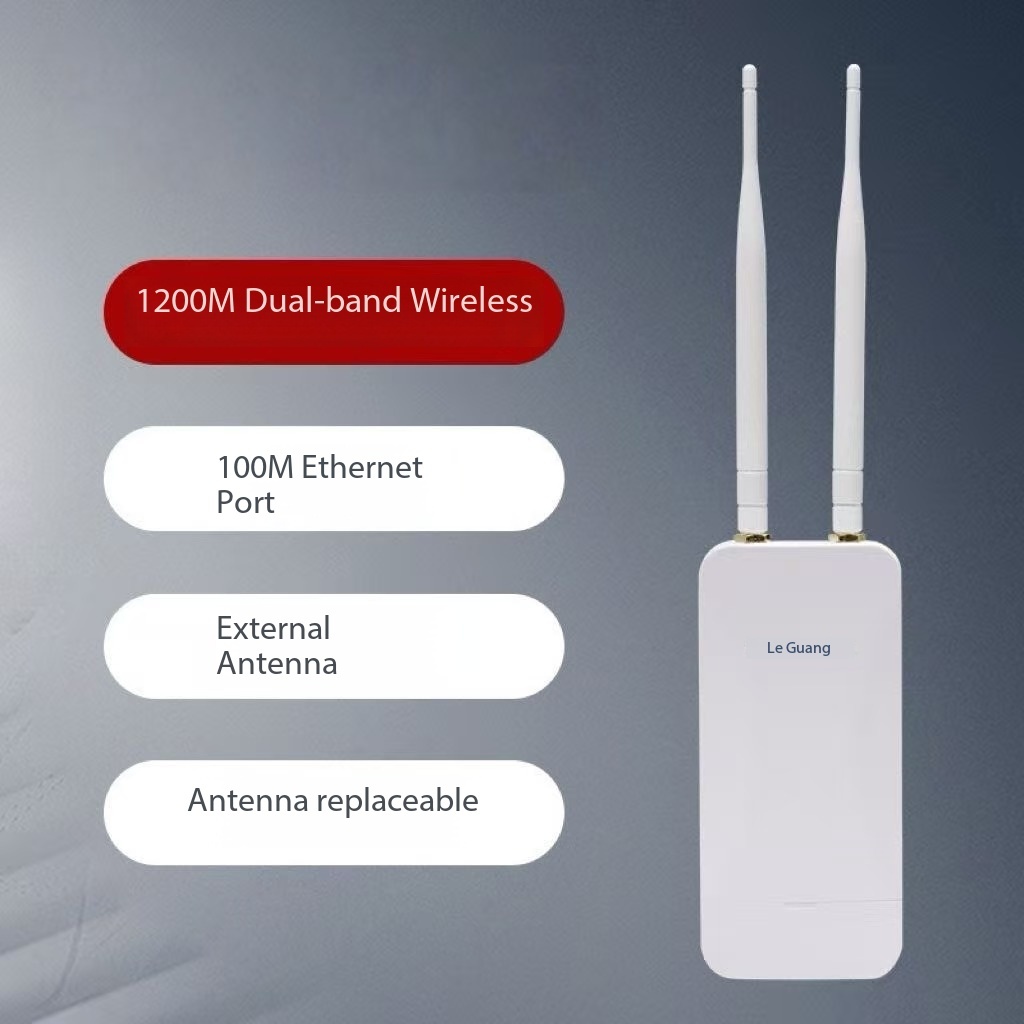 1200M Doble Banda (Modo AP + Repetidor Inalámbrico + Router)