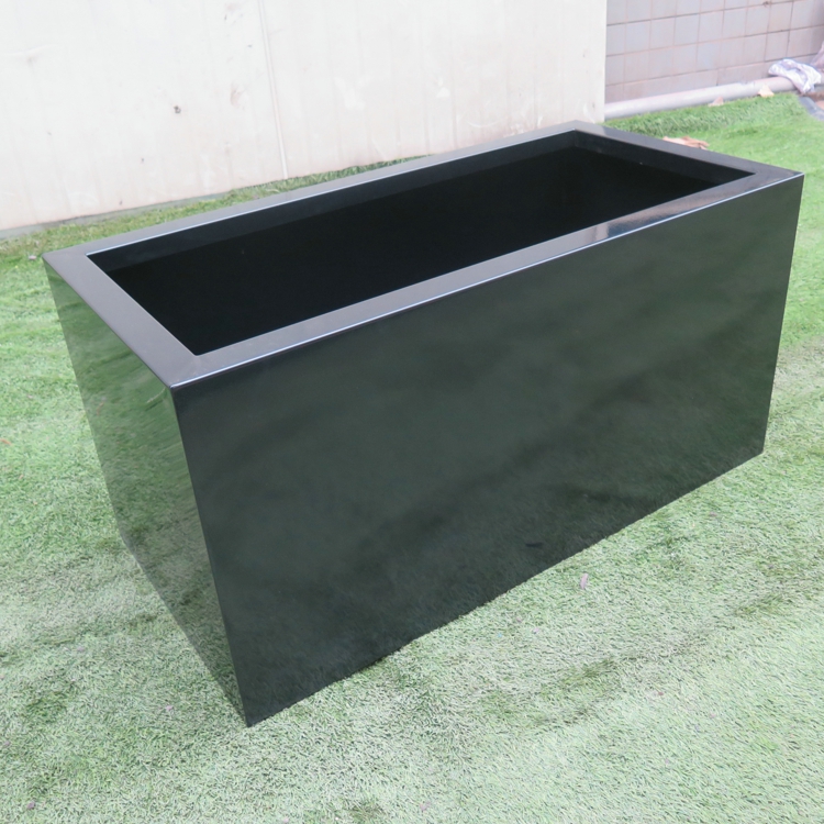 High Quality Popular Outdoor Big Planter Pot Garden Park Public Flower Box Commercial Shopping Center Planter Box