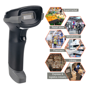 Escáner de código de barras inalámbrico para supermercado, interfaz USB y Bluetooth automática, función de luz, Android - Product Image 5