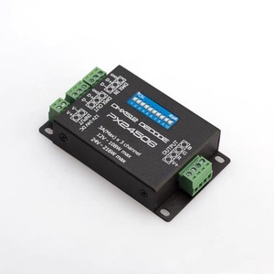 PX24506 DMX512 Decoder 12-24V Fernbedienung LED/DMX Controller Handbuch 12V Decoder