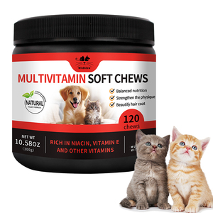 Nhãn hiệu riêng Dog & Cat vitamin tổng hợp mềm Chew Glucosamine cá hồ<span class=keywords><strong>i</strong></span> dầu nhuyễn thể bột Lecithin cho sức khỏe tiêu hóa hấp thụ nhanh - Product Image 1